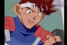 四驱兄弟：小豪跃居第一，德国队合体气流都追不上，好快啊图片