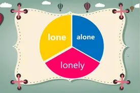 快速区分lone、alone、lonely，掌握这3点立马就能学会