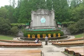 南京最漂亮的景区之一，音乐台，举办露天音乐会的天然佳地