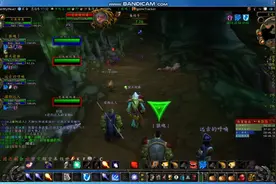 魔兽世界怀旧亡灵17级法师跟公会小号去哀嚎洞穴 (1)视频封面