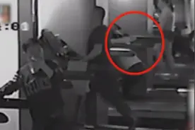 杭州一妙龄女健身房拉伸突然尿失禁“全身发麻，双手吸到扶手上”视频封面