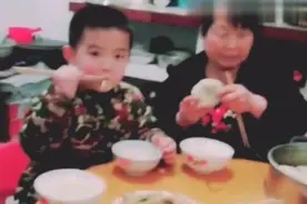 外甥大诚越来越讨人喜欢了，舅舅舅妈还有姥娘妹妹一家人都出镜了