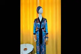 |做衣服|0基础玩缝纫~~丝绒浴袍、睡袍制作教程(附睡袍裁剪图)