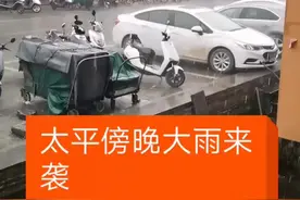 太平傍晚大雨来袭，太平集市圩日视频封面