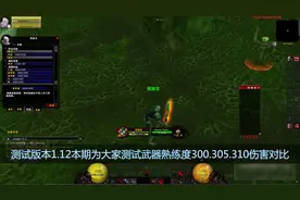 魔兽世界怀旧服：武器熟练度300.305.310对比