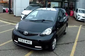 新款丰田Aygo到店，内饰真的很时尚，决定拿下它了