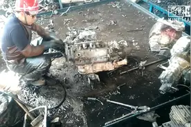 东风小康全吕发动机拆解，用料还是可以的