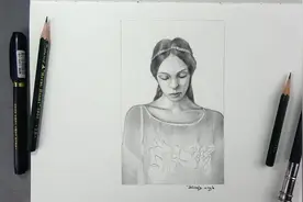 【视频教程】素描｜精致女人如何画？ 绘画 手绘 插画（附过程）