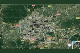 卫星图看一下广西南宁上林县大龙湖的水到底流到哪里