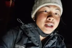 徒步西藏，天黑牧场老板不让露营，走到凌晨可能遇到狼了！