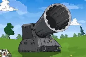 坦克世界：大炮弹是什么威力？蘑菇样是常态！