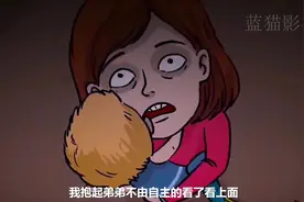 恐怖动画：诡异的画像#白天刷不到晚上逃不掉恐怖系列视频封面