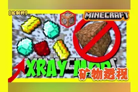 #我的世界 指令方块：挖矿很累？无模组自制一个矿物透视