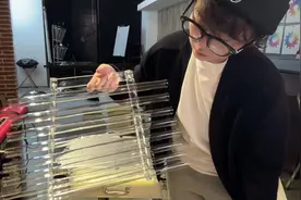 都说学一个最简单的乐器是木鱼，有个更好的推荐水晶风琴了解一下