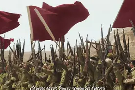 “为什么我的眼眶常含泪水，因为我爱这片土地爱的深沉”