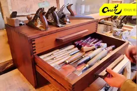 木工工具箱～ #制作过程 #极度舒适 #手工   #上热门视频封面