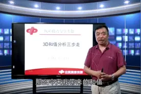 老玩家徐文轩“3D”和值分析三步走视频封面