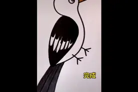 用S和5画知更鸟简笔画教程图案#简笔画 #儿童简笔画 #画画视频封面