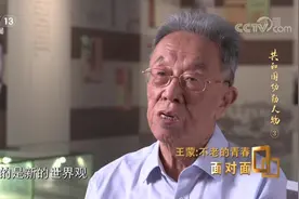 央视《面对面》栏目专访“人民艺术家”王蒙。1948年视频封面