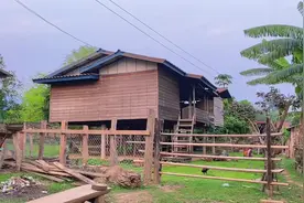 今天又来到农村找村长聊聊天#老挝币500万是多少人民币