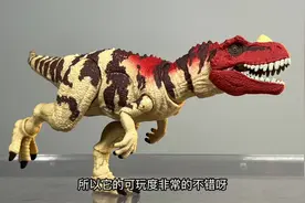 侏罗纪公园 哈蒙德收藏系列 角鼻龙 美泰#男人的玩具视频封面