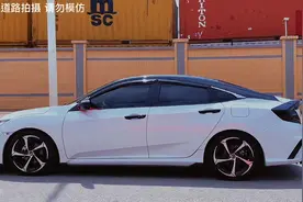 本田思域轮毂该如何升级更好看 今天带来十代思域轮毂改装案例