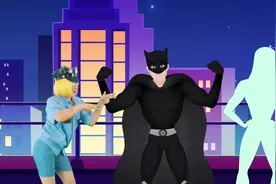 《挠挠痒的警察》👮‍♂🚓🚨#看动画学英语 #英语启蒙