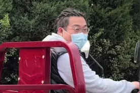 正式给这个视频命名为狗骑兔子#驾照终于拿到手 #脏辫