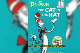 "The Cat in the Hat"一本不可错过的经典儿童读物#儿童读物视频封面