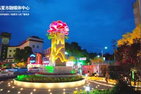 临夏市三道桥口袋公园：方寸之间捕捉仲夏夜晚的浪漫~ #小城夜景视频封面