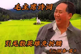 毛主席诗词欣赏《沁园春·雪》：俱往矣，数风流人物，还看今朝视频封面