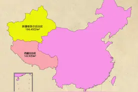 中国陆地面积最大的10个省份#地理 #地图视频封面