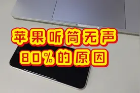 苹果听筒无声，扬声器有共振杂音 80%的原因和解决方法#苹果视频封面
