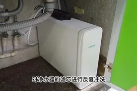 家乐事J1012型1000加仑大流量RO反渗透净水器安装视频#净水器安装