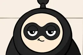 【如果是蛋仔！】摘下！蛋小黑的神秘眼罩！ 滴——身份不明视频封面