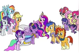 彩色小马宝莉水彩画，颜色漂亮，过程好玩#原来画画这么好玩