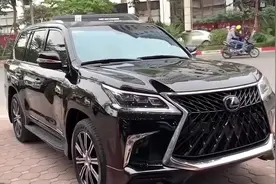 300万的2021款雷克萨斯LX570MBS版做进去才知道有多么霸气视频封面