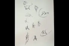 升级版的火柴人不来学一下吗？
#绘画教程 #火柴人