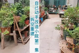 自己动手改小院，第一集：拆了重建#小院改造 #花卉绿植 #庭院视频封面