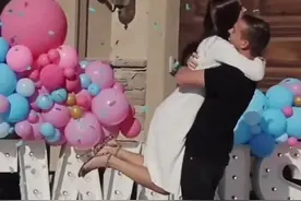 #海外生活 #双胞胎 在国外新生儿到来前性别揭秘party是一种仪式，蓝色代表男孩、粉色代表女孩❤️#仪式感不能少