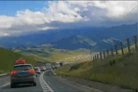 由于乌鞘岭东行隧道维修，走上了312国道视频封面