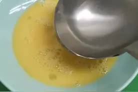 虾仁鸡蛋糕做法教程#美食教程