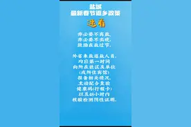 #盐城 #春节 #返乡视频封面