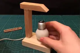 自制高端大气的台灯，喜欢吗。#抖加热门 #手工制作视频封面