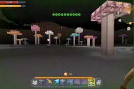 迷你世界单人生存44：困在萌眼星回不了家，氧气果都吃吐了