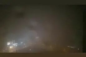 北京市朝阳区太阳宫地区特大冰雹来袭，天空瞬间进入恐怖状态，视频封面