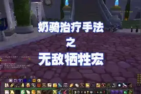 奶骑治疗手法，奶骑宏命令，无敌牺牲宏#魔兽世界怀旧服