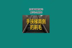 我一直以为电梯的刷毛就是刷鞋的😂转发给你不知道的朋友吧#生活小常识 @抖音小助手