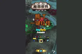 完美一键拉怪，简单有效#魔兽世界