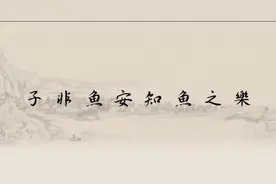 道家思想-庄子。子非鱼焉知鱼之乐。大智慧，蔡志忠漫画